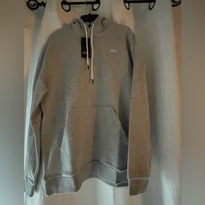 NWT- Oakley Brushed back hoodie w/adjustable drawcord Men’s XL Granite Heather